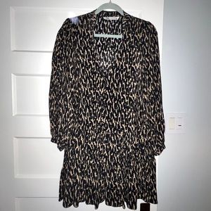 Zara Leopard Print Dress